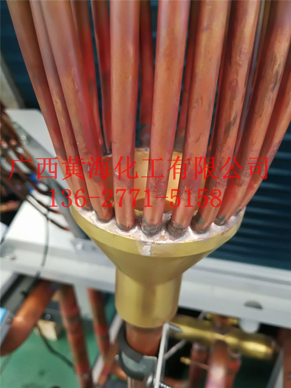 天然气铜管焊接效果